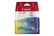 Druckerzubehör - Tinte & Toner - Canon CLI-526 / 4541B006 C/M/Y Multi Pac - 4541B006