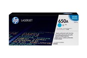 Druckerzubehör - Tinte & Toner - HP 650A / CE271A Cyan Toner - Tonerpatrone Cyan - CE271A