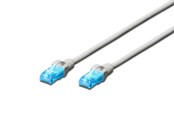 Netzwerk - Kabel - DIGITUS CAT 5e U-UTP Patch Cord - 2m - Grau - 2m - DK-1511-020