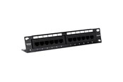 Netzwerkzubehör - TRENDnet TC-P12C6 12-Port Cat. 6 Unshielded Patch Panel - TC-P12C6
