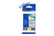 Papier, Fotopapier und Etiketten - Brother TZEM931 / Black On Matte SilverRoll (1.2 cm x 8 m) - TZEM931