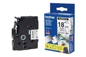 Papier, Fotopapier und Etiketten - Brother TZEFX241 - Black on white Roll (1.8 cm x 8 m) - TZEFX241