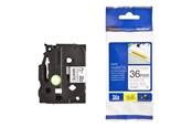Papier, Fotopapier und Etiketten - Brother TZES261 - Black On White - Roll (3.6 cm x 8 m) - TZES261