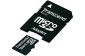 Speicherkarten - Transcend MicroSDHC/SDHC C10 - 16GB - TS16GUSDHC10