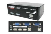 KVM Switches - StarTech.com 2 Port Professional USB KVM Switch Kit mit Kabel - KVM Switch - 2 Anschlüsse - SV231USBGB