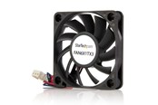 Gehäuselüfter - StarTech.com 60x10mm Ersatz Ball Bearing Computer Case Fan w/ TX3 Connector - Gehäuselüfter - 60mm - Schwarz - FAN6X1TX3