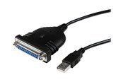 Netzwerkadapter (Netzkarte, Druckserver, u.s.w.) - StarTech.com USB zu DB25 Parallel Drucker Adapter Kabel - ICUSB1284D25