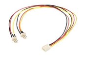 Stromkabel (Extern) - StarTech.com TX3 Fan Strom Splitter Cabl - TX3SPLIT12