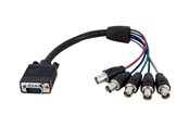 Display Kabel - StarTech.com Coax HD15 VGA to 5 BNC - VGABNCMF1