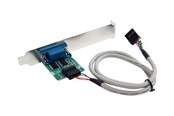 Netzwerkadapter (Netzkarte, Druckserver, u.s.w.) - StarTech.com 24in Internal Motherboard USB Header zu Serial RS232 Adapter - ICUSB232INT1