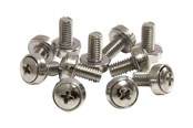 Rack-Gehäuse - StarTech.com M6 Mounting Screws for Server Rack Cabinet - CABSCREWSM6