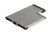 Controller - StarTech.com 2 Port Flush Befestigungskit ExpressCard 54mm SuperSpeed USB 3.0 Card Adapter - USB-Adapter - ECUSB3S254F