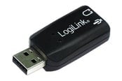 Soundkarten - LogiLink USB Soundcard mit Virtual 3D Soundeffects - UA0053