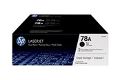 Druckerzubehör - Tinte & Toner - HP 78AD / CE278AD 2-Pack Black Toner - Tonerpatrone Schwarz - CE278AD