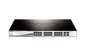 Switches - D-Link Web Smart DGS-1210-28P - Switch - 24 Anschlüsse - Verwaltet - DGS-1210-28P