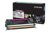 Druckerzubehör - Tinte & Toner - Lexmark X748H1MG Magenta - X748H1MG