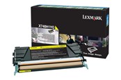 Druckerzubehör - Tinte & Toner - Lexmark X748H1YG Yellow - X748H1YG