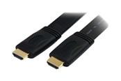 Display Kabel - StarTech.com HDMI - HDMI - Flat - 1.5m - Schwarz - HDMIMM6FL