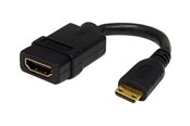 Andere Kabel - StarTech.com High Speed HDMI Kabel mit Ethernet - HDMI zu HDMI Mini - video/ljud/nätverksadapter - HDMI - HDACFM5IN