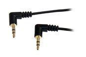Audio Kabel - StarTech.com Slim 3.5mm Right Angle Stereo Audio Kabel - Audiokabel - digitalt Audio - MU1MMS2RA
