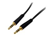 Audio Kabel - StarTech.com Slim 3.5mm Stereo Audio Kabel - Audiokabel - digitalt Audio - MU10MMS