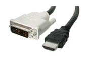 Display Kabel - StarTech.com HDMI to DVI-D Cable - videokabel - HDMI / DVI - HDDVIMM1M