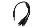FireWire / ThunderBolt Kabel - StarTech.com Slim Stereo Splitter Cable - MUY1MFFS