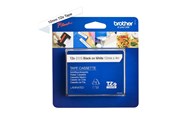 Papier, Fotopapier und Etiketten - Brother TZe-231S 12mm Black on White Tape 4m - TZE231S