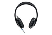 Kopfhörer/Headsets - Logitech H540 USB Headset - Black - 981-000480