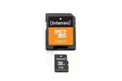 Speicherkarten - Intenso Mikro SD Card w/ Adapter - 4GB - 3403450