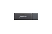 USB-Stick - Intenso Alu Line - Schwarz - 64GB - USB-Stick - 3521491