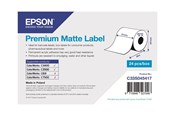 Papier, Fotopapier und Etiketten - Epson Premium Matte label continuous paper - C33S045417
