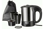 Wasserkocher - Unold Wasserkocher 18575 0.5L - Rostfreier Stahl/Schwarz - 1000 W - 18575