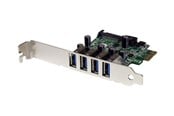Controller - StarTech.com 4 Port PCI Express PCIe SuperSpeed USB 3.0 Kontroller Card Adapter mit SATA Strom - PEXUSB3S4V