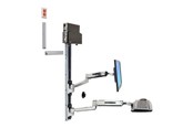 Monitorhalterung - Ergotron LX Sit-Stand Wall Befestigungskit System - 45-359-026