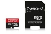 Speicherkarten - Transcend MicroSDHC/SDHC U1 400x - 32GB - TS32GUSDU1