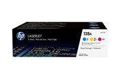 Druckerzubehör - Tinte & Toner - HP 128A / CF371AM 3-Pack (Yellow Cyan Magenta) Toner - Tonerpatrone Farbe ( Cyan, Magenta, Gelb) - CF371AM