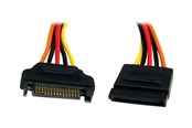 Stromkabel (Extern) - StarTech.com 15 pin SATA Strom Extension Kabel - SATAPOWEXT12