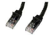 Netzwerk - Kabel - StarTech.com Gigabit Snagless RJ45 UTP Cat6 Patch Cable Cord - N6PATC15MBK