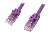Netzwerk - Kabel - StarTech.com Gigabit Snagless RJ45 UTP Cat6 Patch Cable Cord - N6PATC15MPL