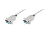 Netzwerk - Kabel - DIGITUS Zero-Modem Connection Cable - 3m - Beige - 3m - AK-610100-030-E