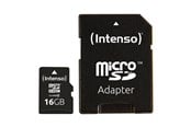 Speicherkarten - Intenso microSD Class 10 - 20MB/s - 16GB - 3413470