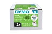 Papier, Fotopapier und Etiketten - DYMO LabelWriter Versandetiketten/-Namensschilder (Groß) | 54 mm x 101 mm | 12 Rollen mit je 220 leicht ablösbaren Etiketten - S0722420