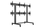 Wandhalterungen, AV-Halterungen & AV-Möbel - Multibrackets M Public Video Wall Stand 4-Screens 40-55" Black - Max 160 kg - recommended for 55" - 7350022739710