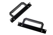 Rack-Gehäuse - SilverStone RA02 Durable Aluminum Handle Grip and Steel Mounting Plate - SST-RA02B