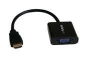 Display Kabel - StarTech.com HDMI zu VGA Adapter Konverter für Desktop / Notebook / Ultrabook Video Transformer - HD2VGAE2