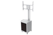 Wandhalterungen, AV-Halterungen & AV-Möbel - Multibrackets M Public Display Stand 180 Single MediaBox4 Silver - Max 40 kg - recommended for 55" - 7350022737754