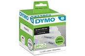 Papier, Fotopapier und Etiketten - DYMO LabelWriter Etiketten für Hängemappen | 12 mm x 50 mm | Rolle mit 220 leicht ablösbaren Etiketten | selbstklebend - S0722460