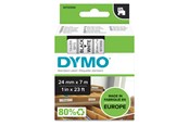 Papier, Fotopapier und Etiketten - DYMO D1-Etikettenband | schwarz auf weiß | 24 mm x 7 m - S0720930