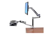 Monitorhalterung - Ergotron WorkFit-LX Sit-Stand Tisch Ständer System - 45-405-026